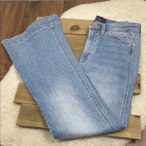GAP High Rise Flare Jeans Short Inseam
